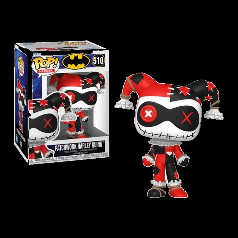 FUNKO POP! HEROES: DC BATMAN - PATCHWORK HARLEY QUINN #510 VINYL FIGURE