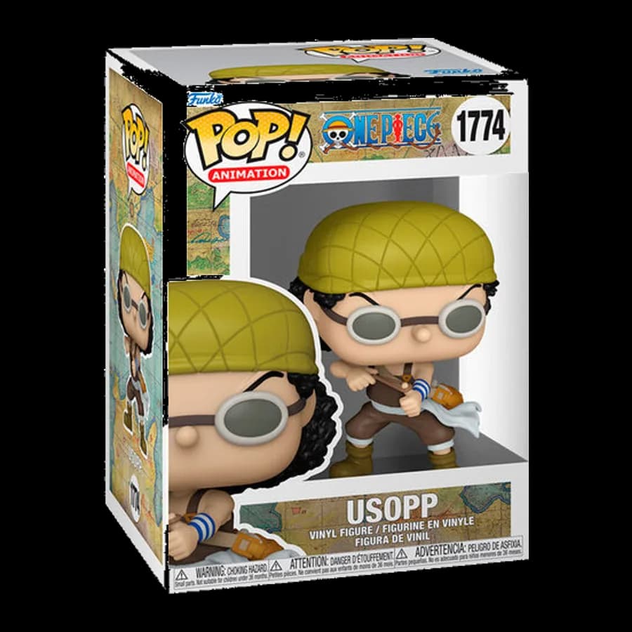 FUNKO POP! ANIMATION: ONE PIECE - USOPP #1774 VINYL FIGURE