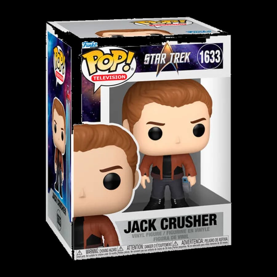 FUNKO POP! TELEVISION: STAR TREK - JACK CRUSHER #1633 VINYL FIGURE