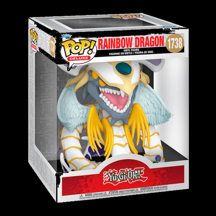 FUNKO POP! DELUXE: YU-GI-OH! - RAINBOW DRAGON #1738 VINYL FIGURE
