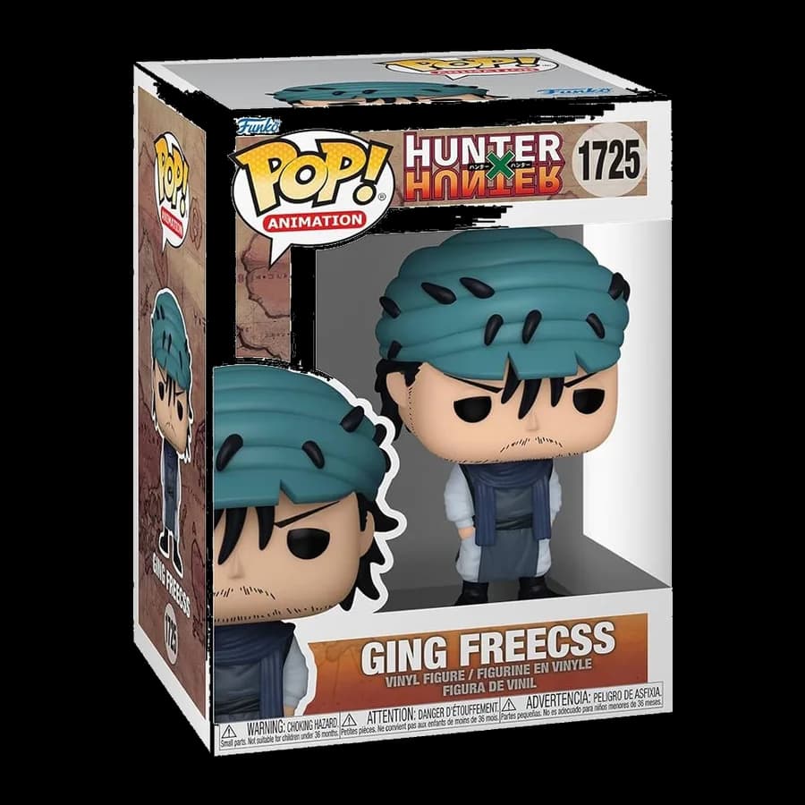 FUNKO POP! ANIMATION: HUNTER X HUNTER - GING FREECSS #1725 VINYL FIGURE