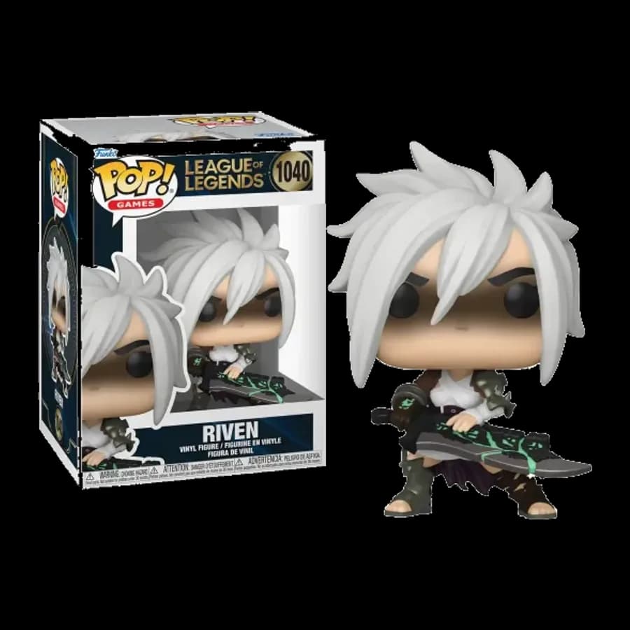 FUNKO POP! GAMES: LEAGUE OF LEGENDS - RIVEN (WITH BROKEN BLADE) #1040 VINYL FIGURE