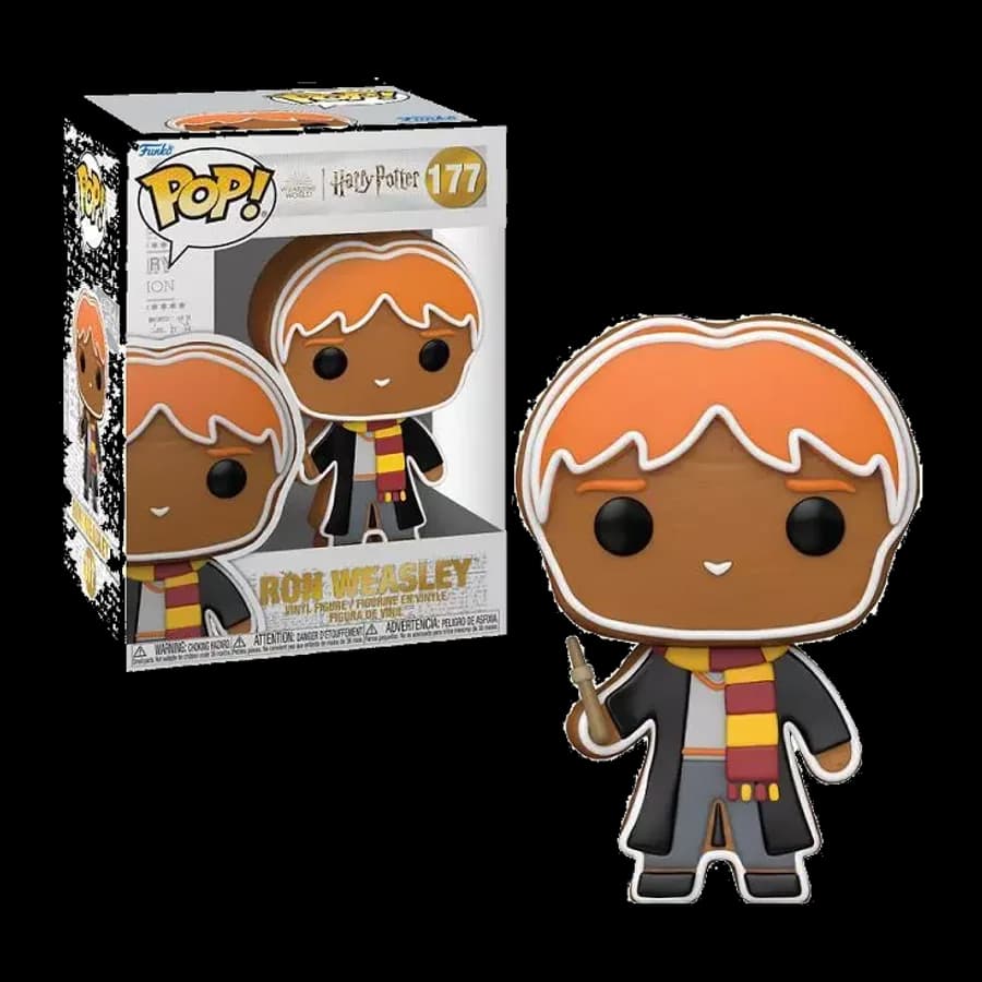 FUNKO POP! HARRY POTTER - RON WEASLEY (GINGERBREAD) #177 VINYL FIGURE