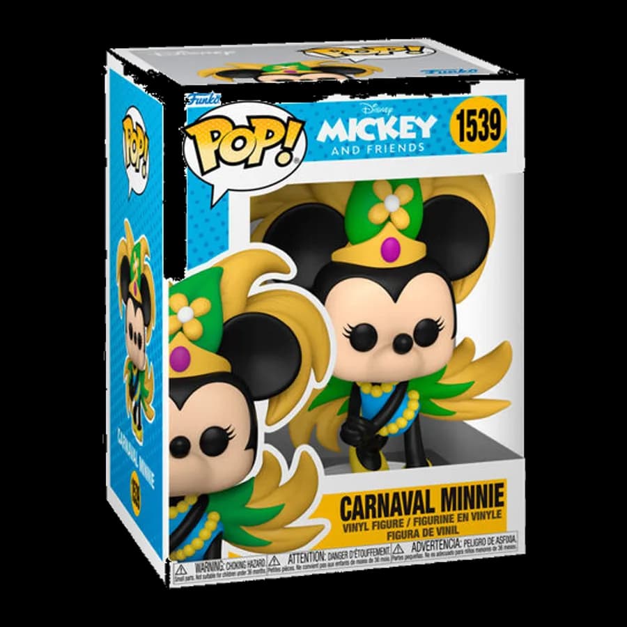 FUNKO POP! DISNEY: MICKEY AND FRIENDS - CARNAVAL MINNIE #1539 VINYL FIGURE