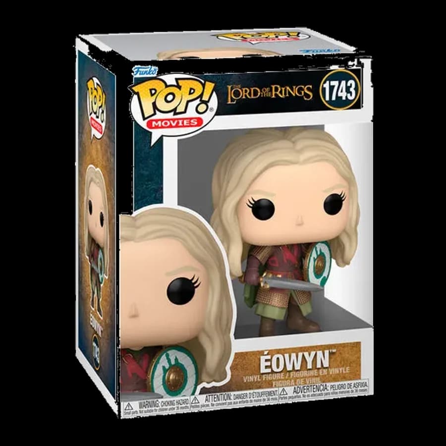 FUNKO POP! MOVIES: THE LORD OF THE RINGS - BATTLE EOWYN #1743 VINYL FIGURE