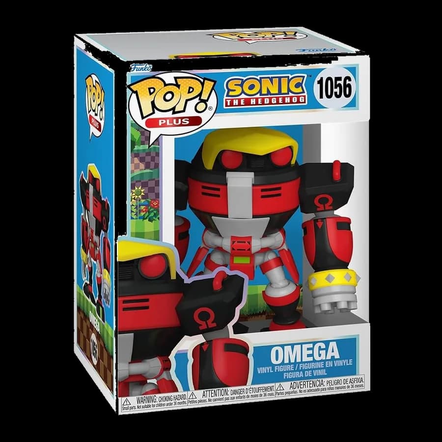 FUNKO POP! PLUS: SONIC THE HEDGEHOG - OMEGA #1056 VINYL FIGURE