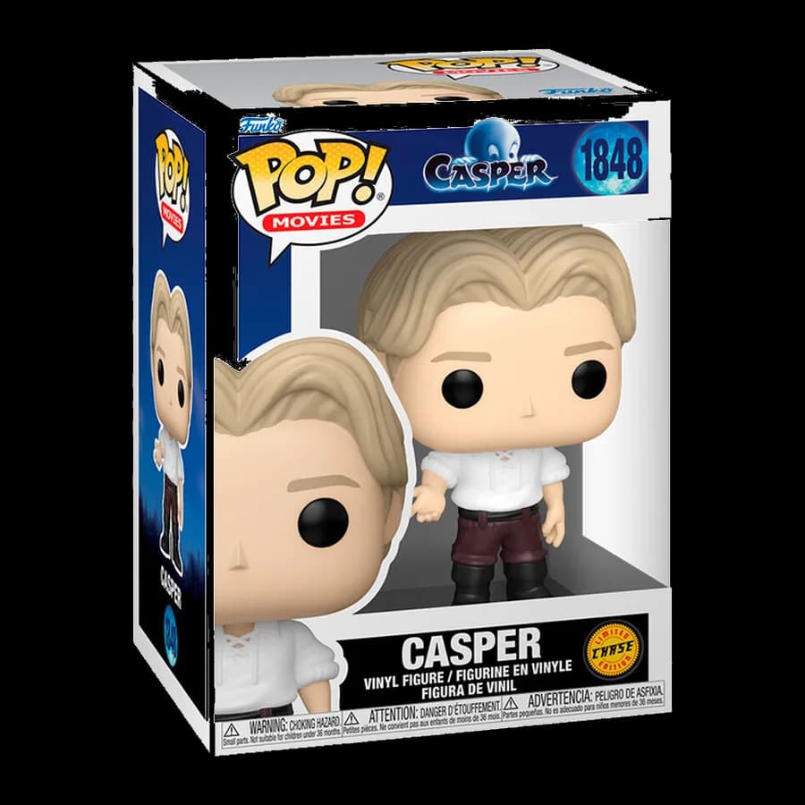 FUNKO POP! MOVIES: CASPER - CASPER {CHASE EDITION} #1848 VINYL FIGURE