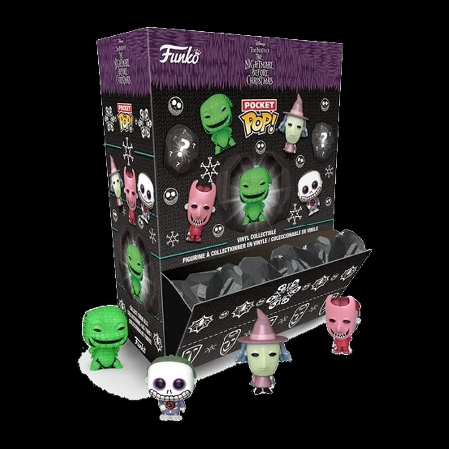 FUNKO POCKET POP! CAPSULE: THE NIGHTMARE BEFORE CHRISTMAS VINYL FIGURE (RANDOM/BLIND BOX)