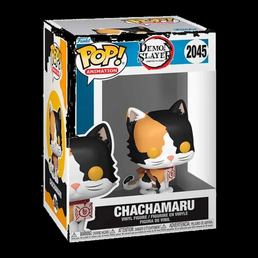 FUNKO POP! ANIMATION: DEMON SLAYER - CHACHAMARU #2045 VINYL FIGURE