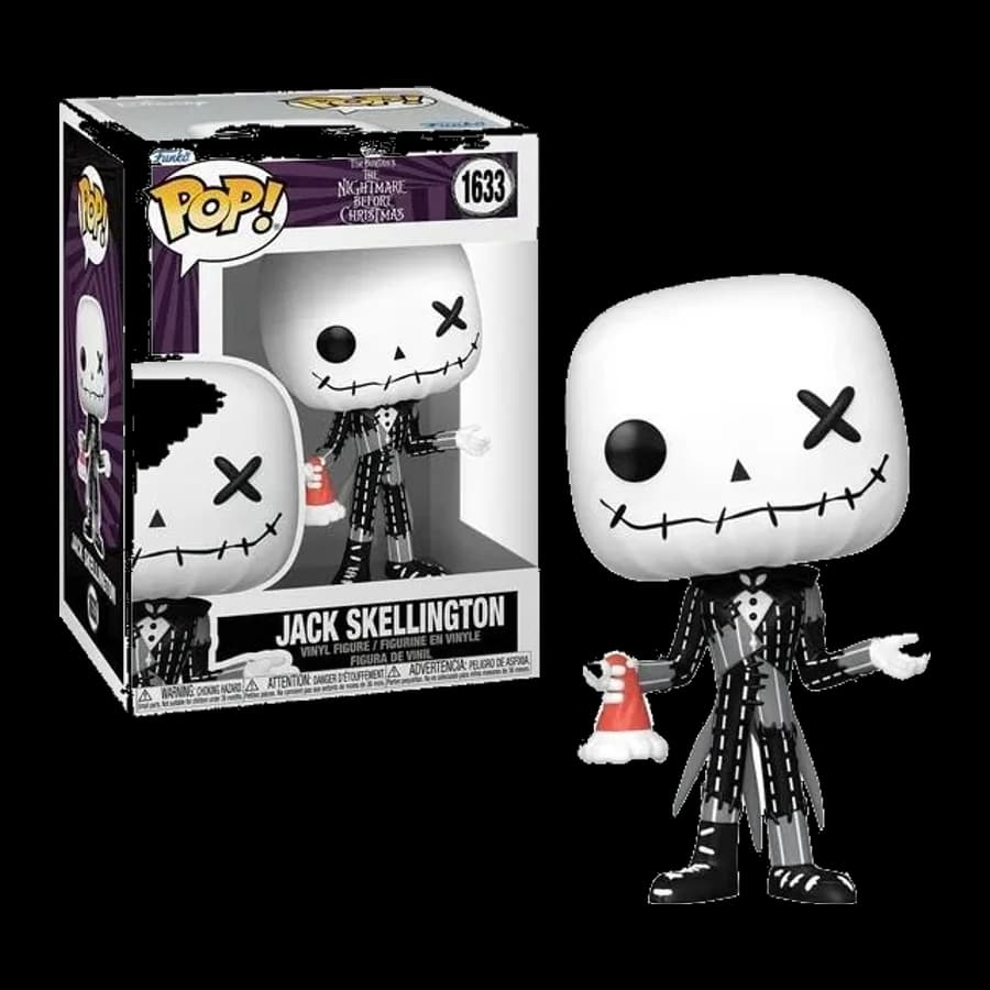 FUNKO POP! DINSEY: THE NIGHTMARE BEFORE CHRISTMAS (PATCHWORK) - JACK SKELLINGTON #1633 VINYL FIGURE