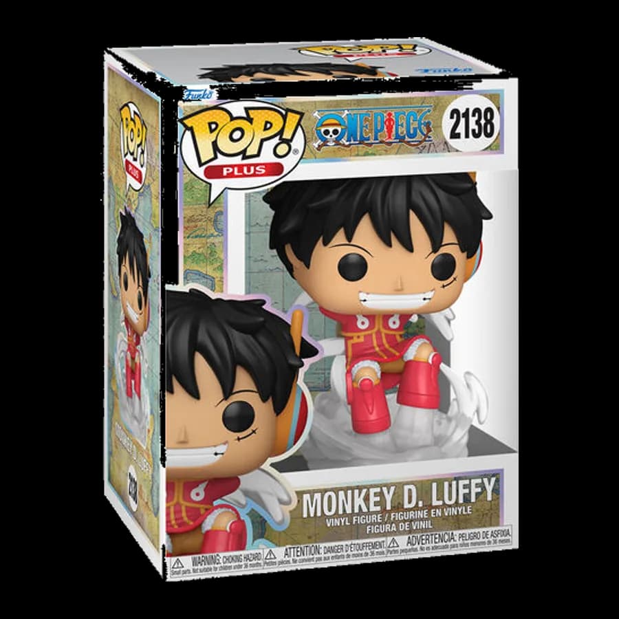 FUNKO POP! PLUS: ONE PIECE - MONKEY D. LUFFY (EGGHEAD ARC) #2138 VINYL FIGURE