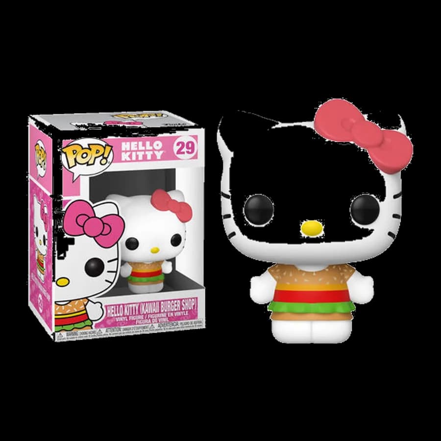 FUNKO POP! HELLO KITTY - HELLO KITTY (KAWAII BURGER SHOP) #29 VINYL FIGURE