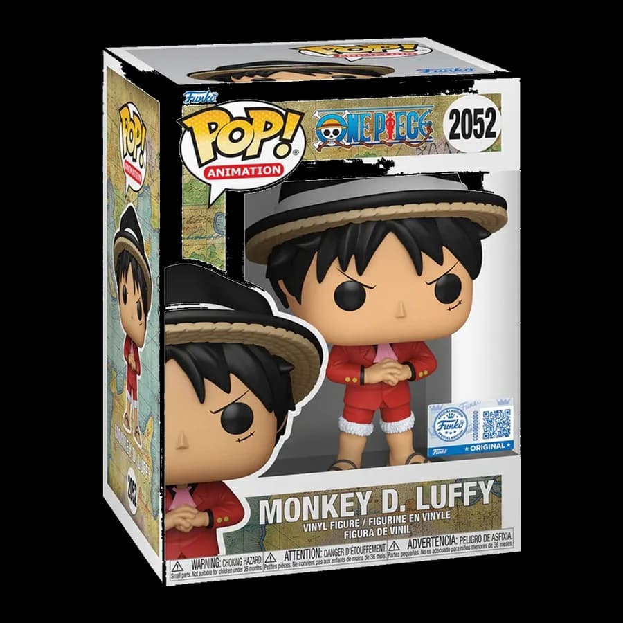 FUNKO POP! ANIMATION: ONE PIECE - MONKEY D. LUFFY (SPECIAL EDITION) #2052 VINYL FIGURE