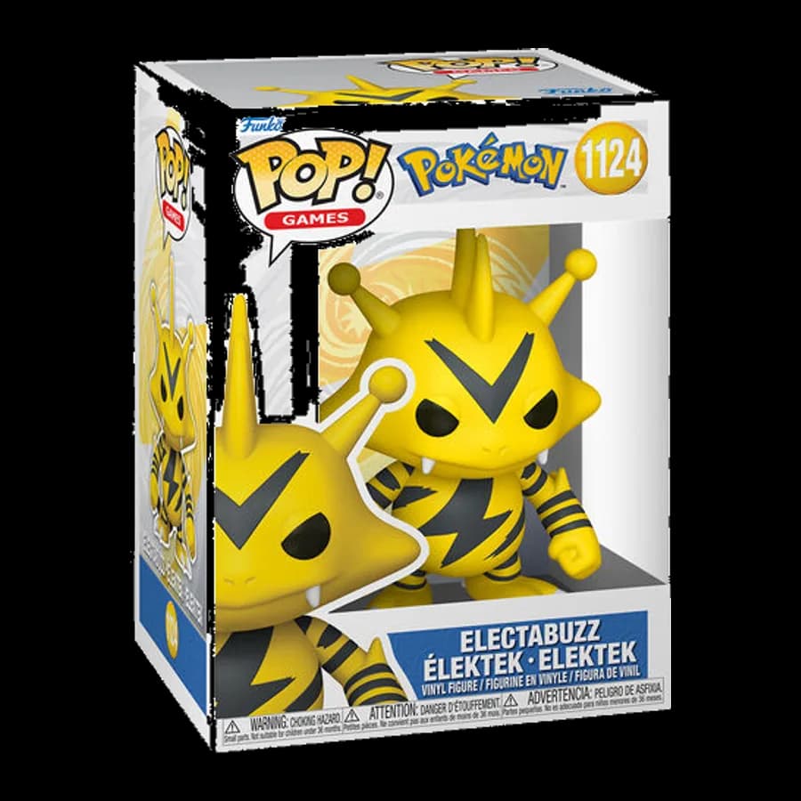 FUNKO POP! GAMES: POKEMON - ELECTABUZZ #1124 VINYL FIGURE