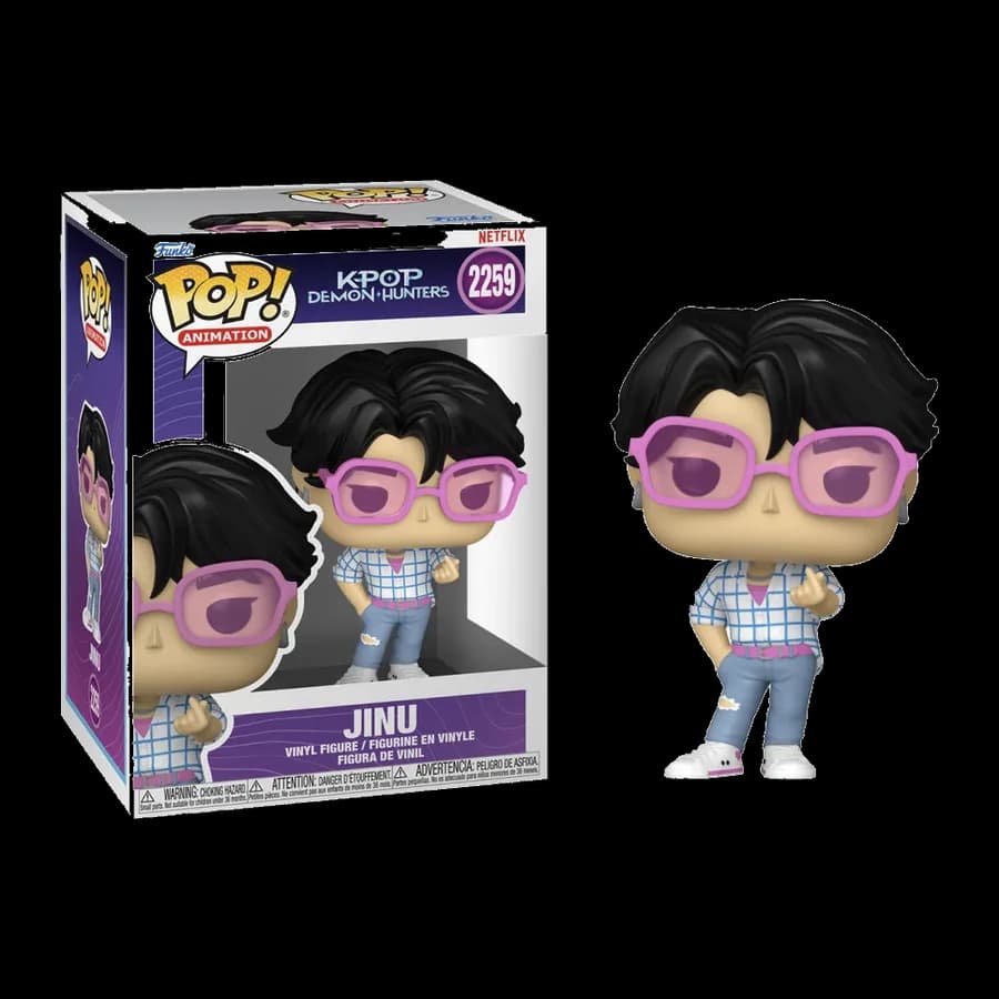 FUNKO POP! ANIMATION: K-POP DEMON HUNTERS - JINU #2259 VINYL FIGURE