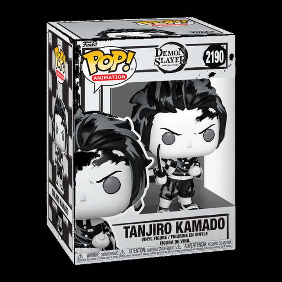 FUNKO POP! ANIMATION: DEMON SLAYER - TANJIRO KAMADO (SUMI-INK) #2190 VINYL FIGURE