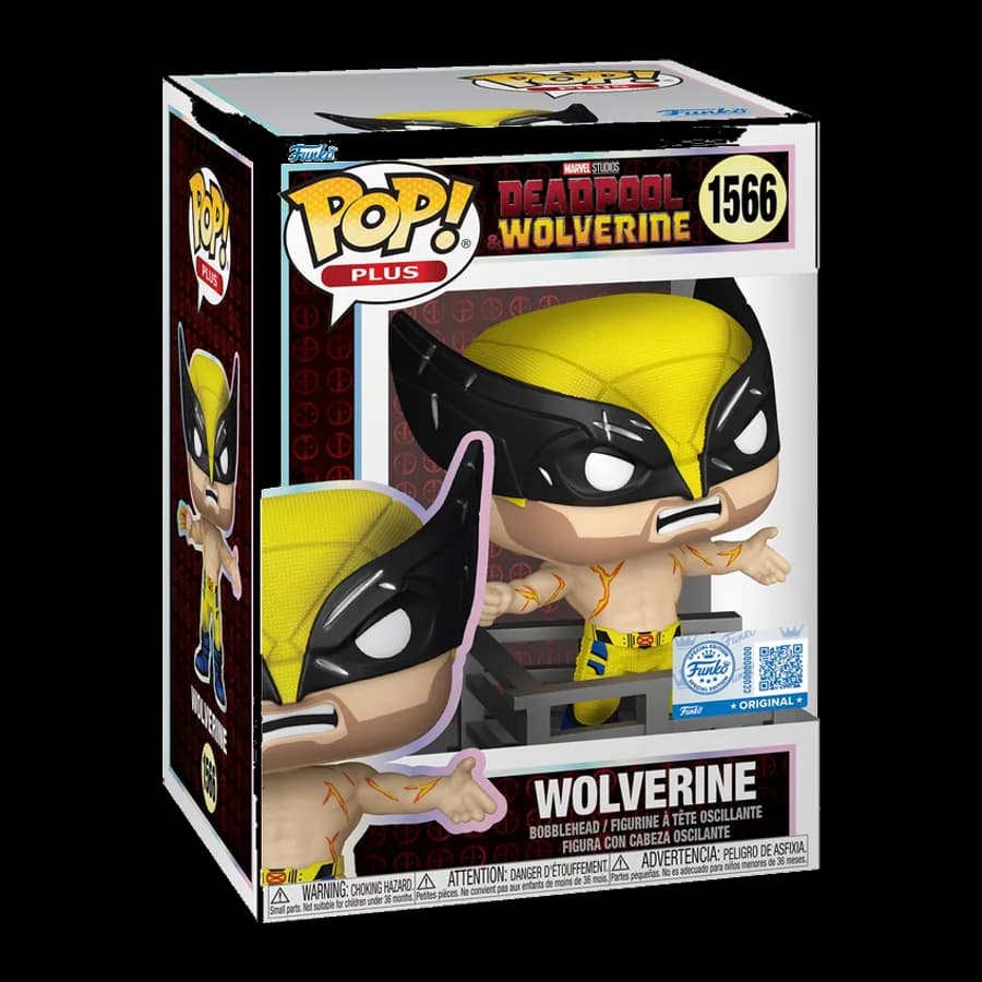 FUNKO POP! PLUS MARVEL: DEADPOOL & WOLVERINE - WOLVERINE (FINALE) (SPECIAL EDITION) #1566 VINYL FIGURE