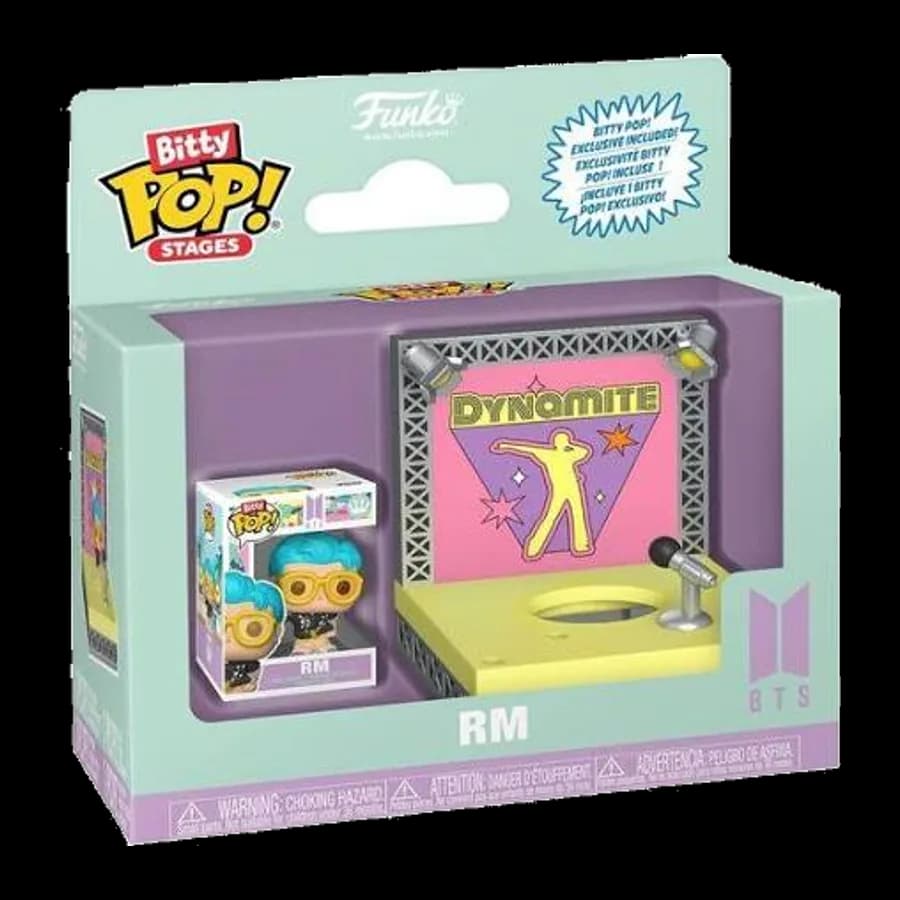 FUNKO BITTY POP! STAGES: BTS - DYNAMITE - RM VINYL FIGURE