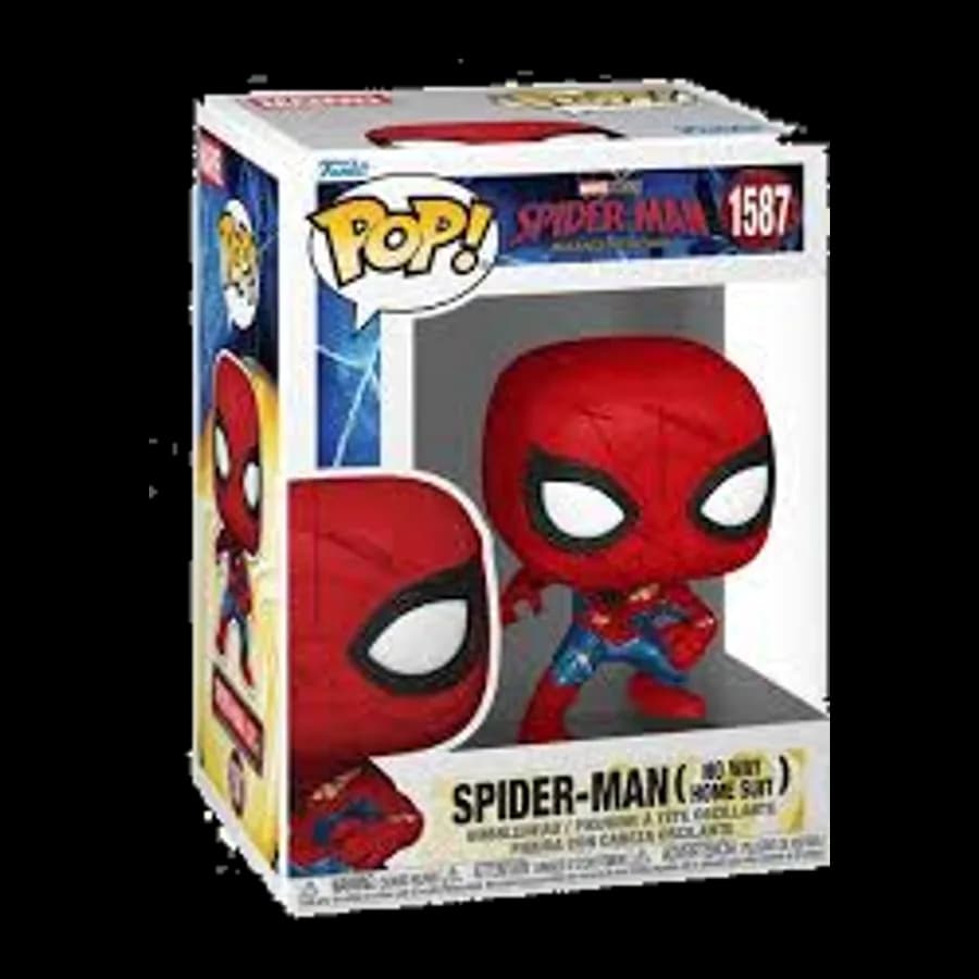 FUNKO POP! MARVEL: SPIDER-MAN BRAND NEW DAY - SPIDER-MAN (NO WAY HOME SUIT) #1587 BOBBLE-HEAD VINYL FIGURE