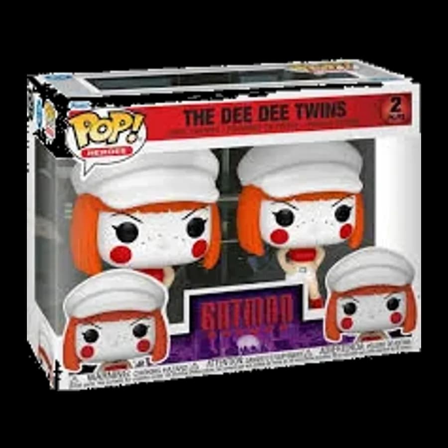 FUNKO POP! 2-PACK HEROES: BATMAN BEYOND - THE DEE DEE TWINS VINYL FIGURE