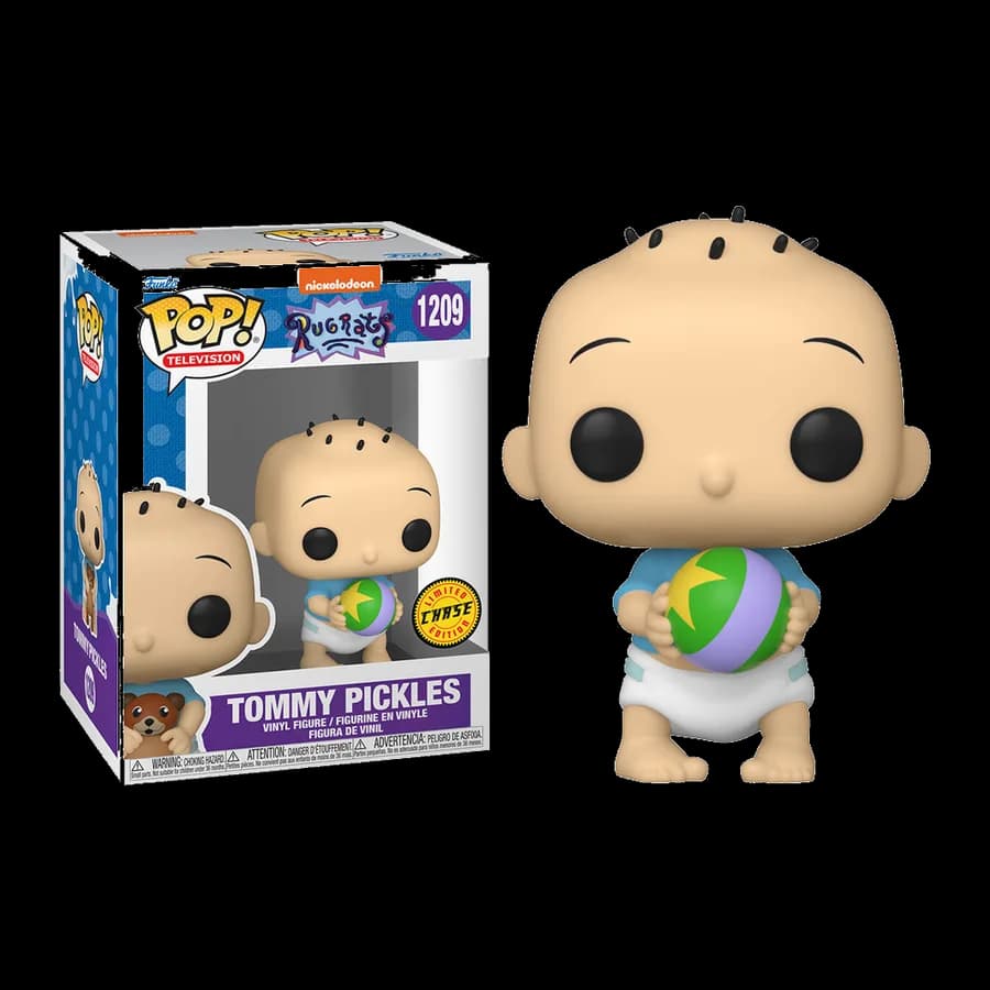FUNKO POP! TELEVISION: RUGRATS - TOMMY PICKLES {CHASE EDITION} #1209 VINYL FIGURE