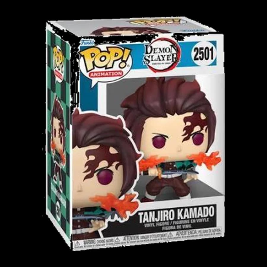 FUNKO POP! ANIMATION: DEMON SLAYER - TANJIRO KAMADO #2501 VINYL FIGURE