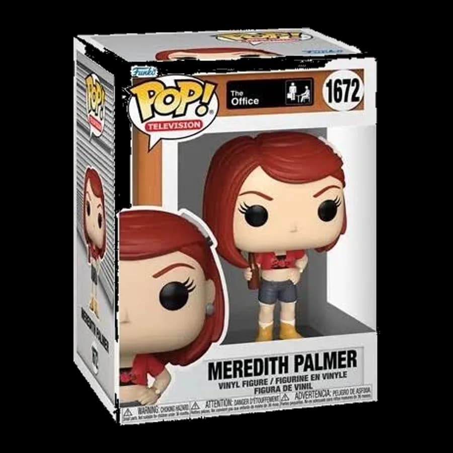 FUNKO POP! TELEVISION: THE OFFICE - MEREDITH PALMER #1672 VINYL FIGURE