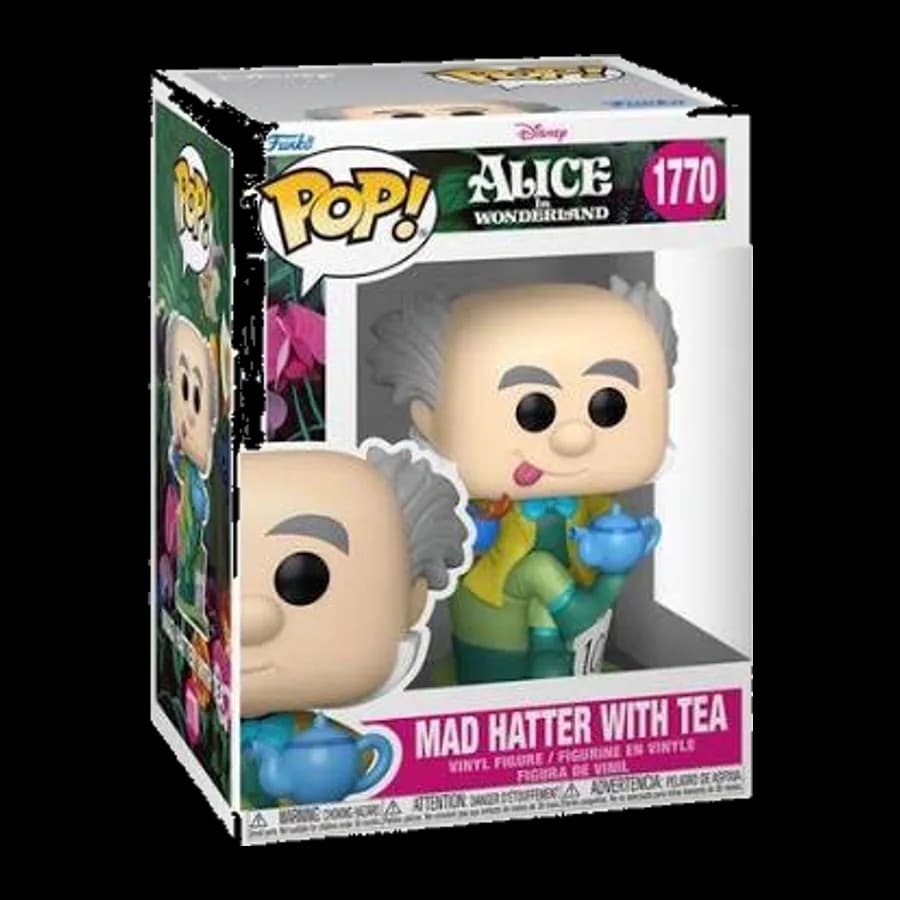 FUNKO POP! DISNEY: ALICE IN WONDERLAND - MAD HATTER WITH TEA #1770 VINYL FIGURE