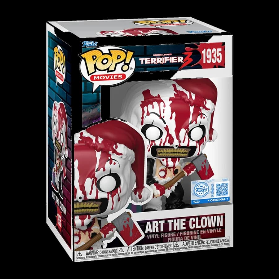 FUNKO POP! MOVIES: TERRIFIER 3 - ART THE CLOWN (SPECIAL EDITION) #1935 VINYL FIGURE