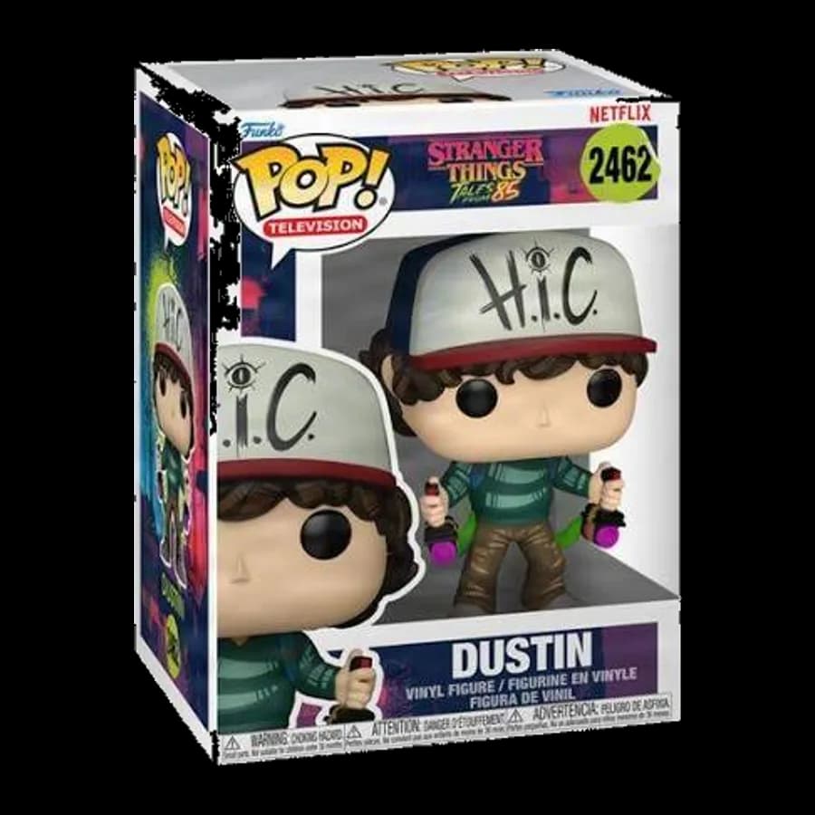 FUNKO POP! TELEVISION: STRANGER THINGS TALES FROM '85 - DUSTIN #2462 VINYL FIGURE