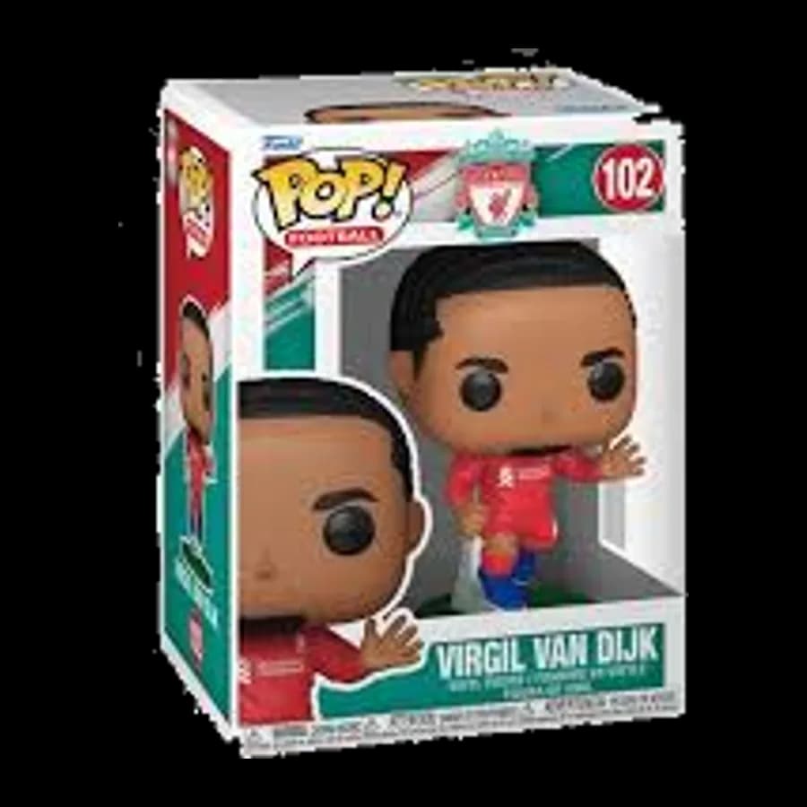 FUNKO POP! FOOTBALL: LIVERPOOL - VIRGIL VAN DIJK #102 VINYL FIGURE