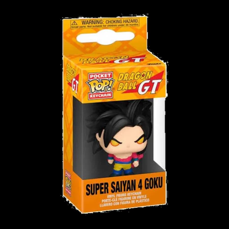FUNKO POCKET POP! DRAGON BALL GT - SUPER SAIYAN 4 GOKU VINYL FIGURE KEYCHAIN