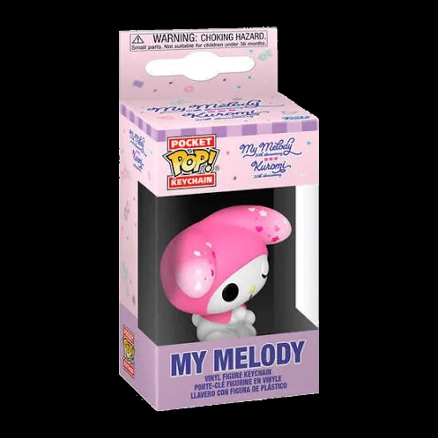 FUNKO POCKET POP! HELLO KITTY - MY MELODY VINYL FIGURE KEYCHAIN
