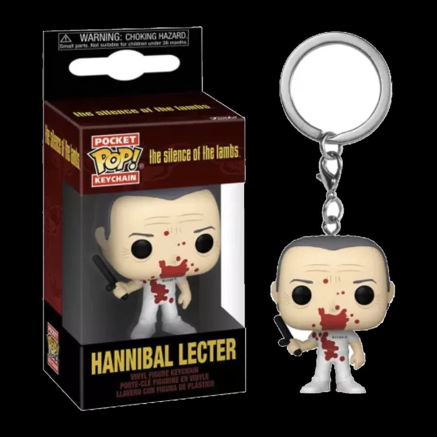 FUNKO POCKET POP! THE SILENCE OF THE LAMBS - HANNIBAL LECTER VINYL FIGURE KEYCHAIN