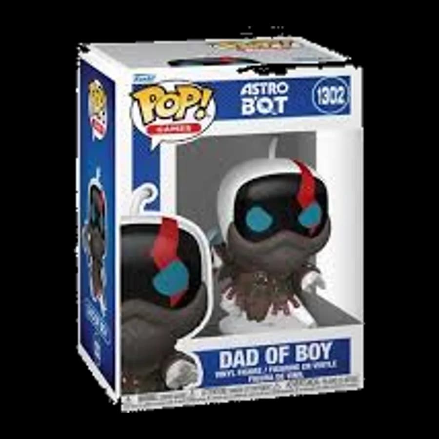FUNKO POP! GAMES: ASTRO BOT - DAD OF BOY #1302 VINYL FIGURE
