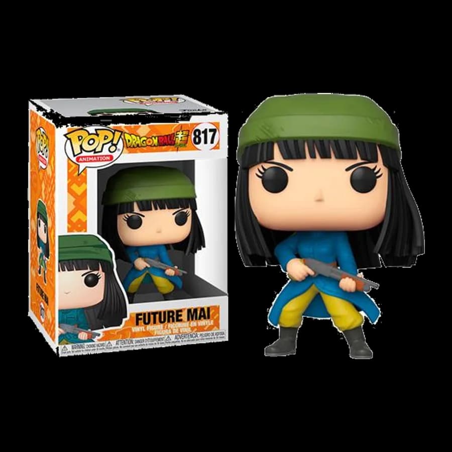 FUNKO POP! ANIMATION : DRAGON BALL SUPER - FUTURE MAI #817 VINYL FIGURE