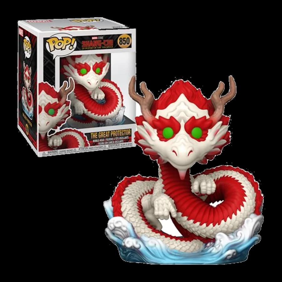 FUNKO POP! MARVEL STUDIOS SHANG-CHI AND THE LEGEND OF THE TEN RINGS - THE GREAT PROTECTOR(18cm) #850 BOBBLE-HEAD VINYL FIGURE