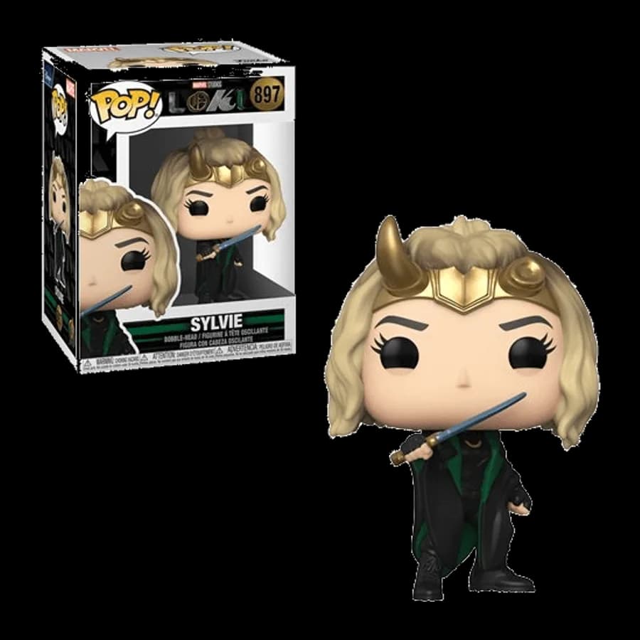 FUNKO POP! MARVEL: LOKI - SYLVIE #897 BOBBLE-HEAD VINYL FIGURE