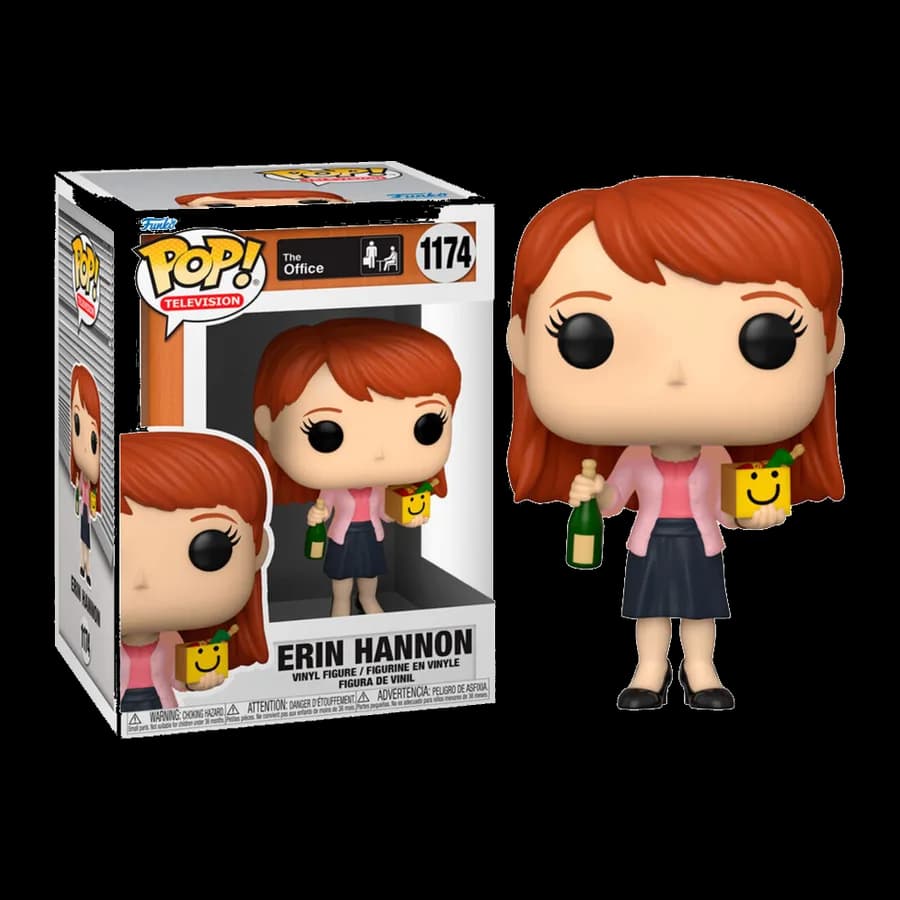 FUNKO POP! THE OFFICE - ERIN HANNON (WITH HAPPY BOX & CHAMPAGNE) #1174 VINYL FIGURE