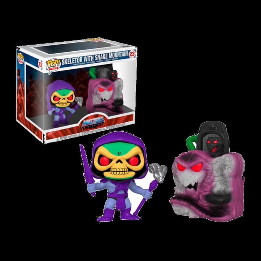 FUNKO POP! TOWN: MASTER OF THE UNIVERSE - SKELETOR WITH SNAKE MOUNTAIN #23 VINYL FIGURE