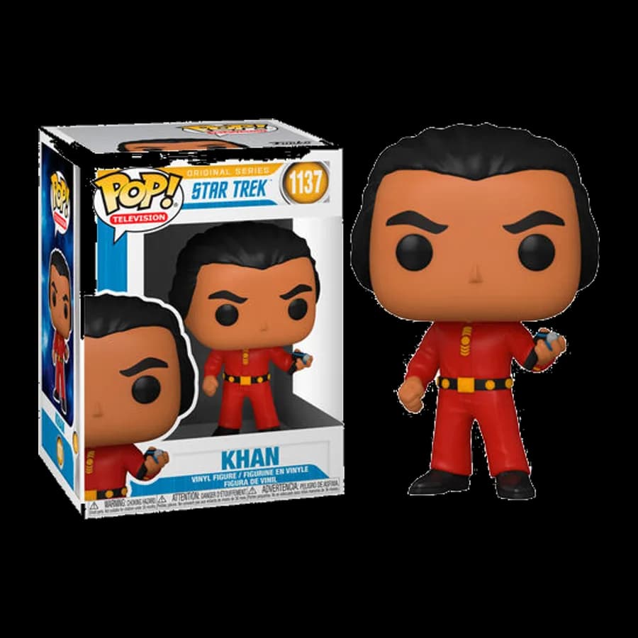 FUNKO POP! TELEVISION: STAR TREK - KHAN #1137 VINYL FIGURE