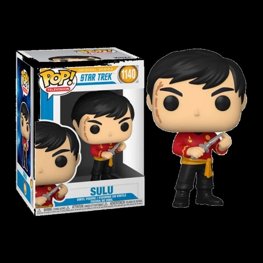 FUNKO POP! TELEVISION: STAR TREK - SULU (MIRROR MIRROR OUTFIT) #1140 VINYL FIGURE
