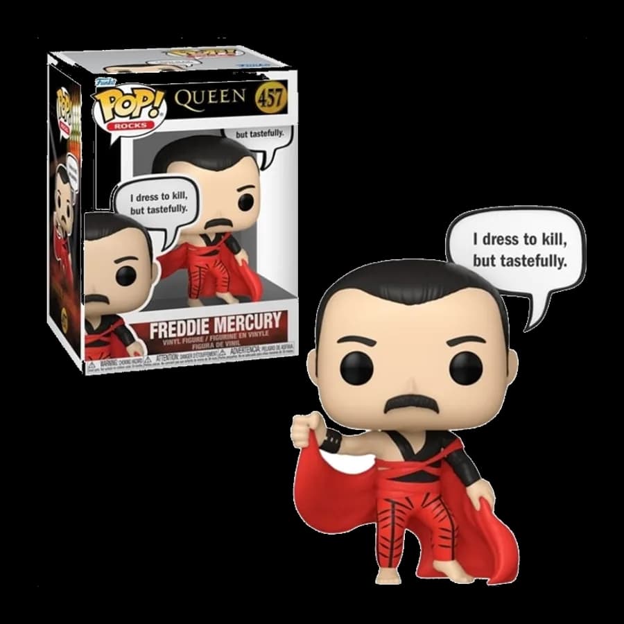 FUNKO POP! ROCKS: QUEEN - FREDDIE MERCURY #457 VINYL FIGURE