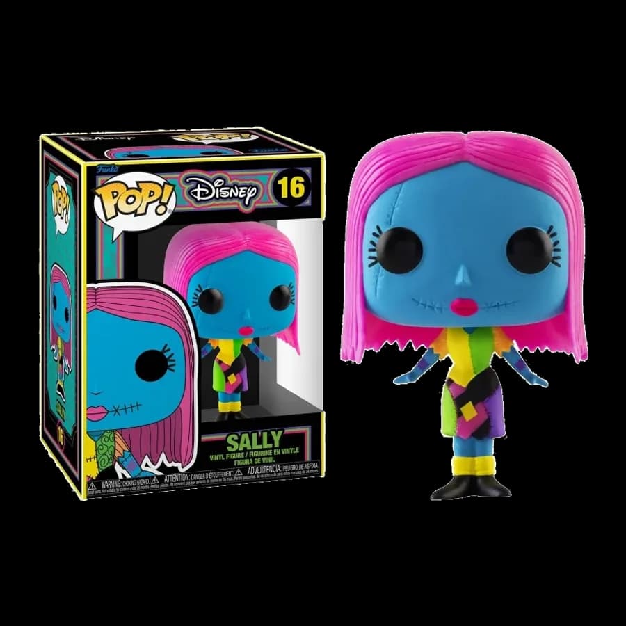 FUNKO POP! DISNEY: THE NIGHTMARE BEFORE CHRISTMAS - SALLY (BLACKLIGHT) #16 VINYL FIGURE