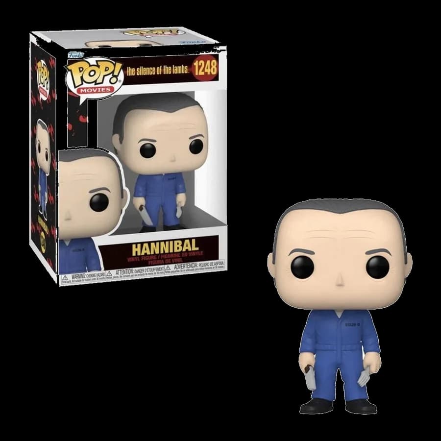 FUNKO POP! MOVIES: THE SILENCE OF THE LAMBS - HANNIBAL #1248 VINYL FIGURE