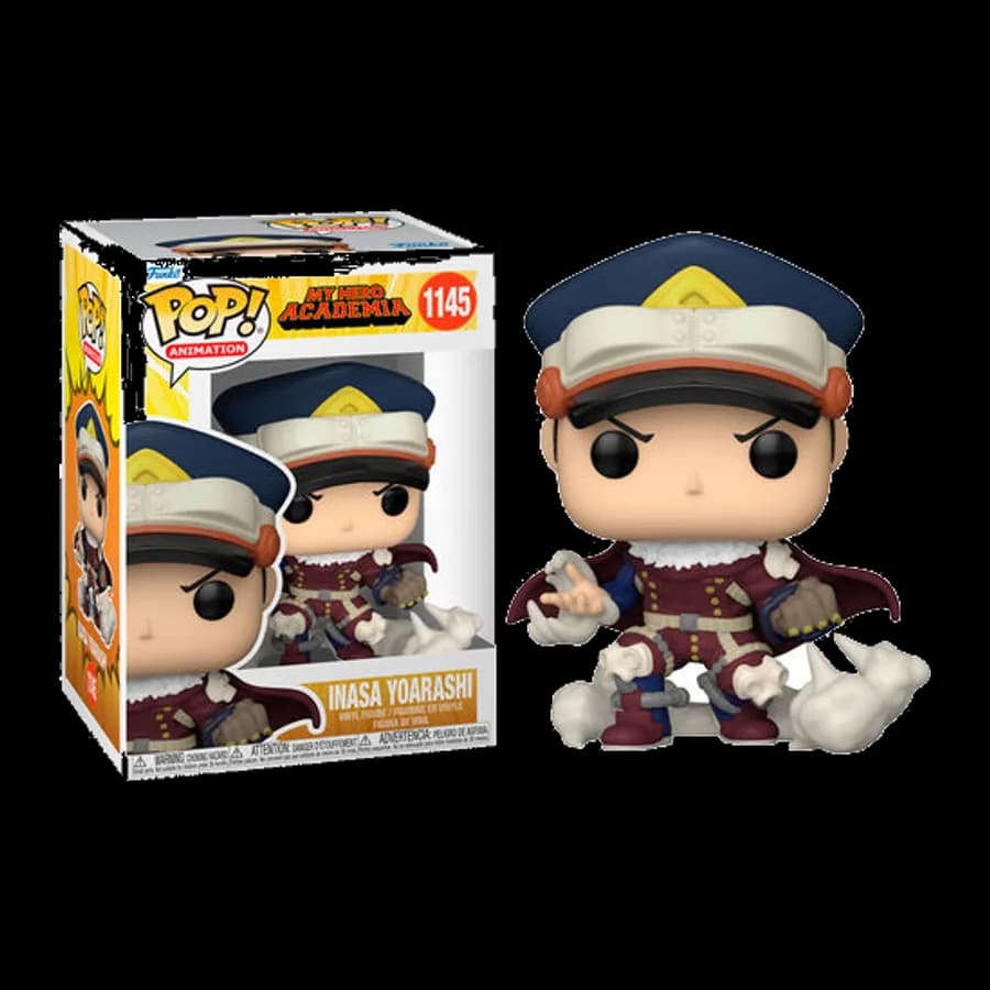 FUNKO POP! ANIMATION: MY HERO ACADEMIA - INASA YOARASHI #1145 VINYL FIGURE