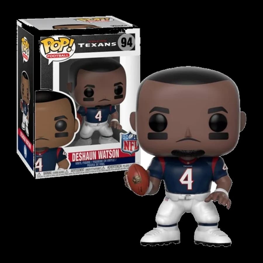 FUNKO POP! FOOTBALL - NFL HOUSTON TEXAS: DESHAUN WATSON #94 VINYL FIGURE