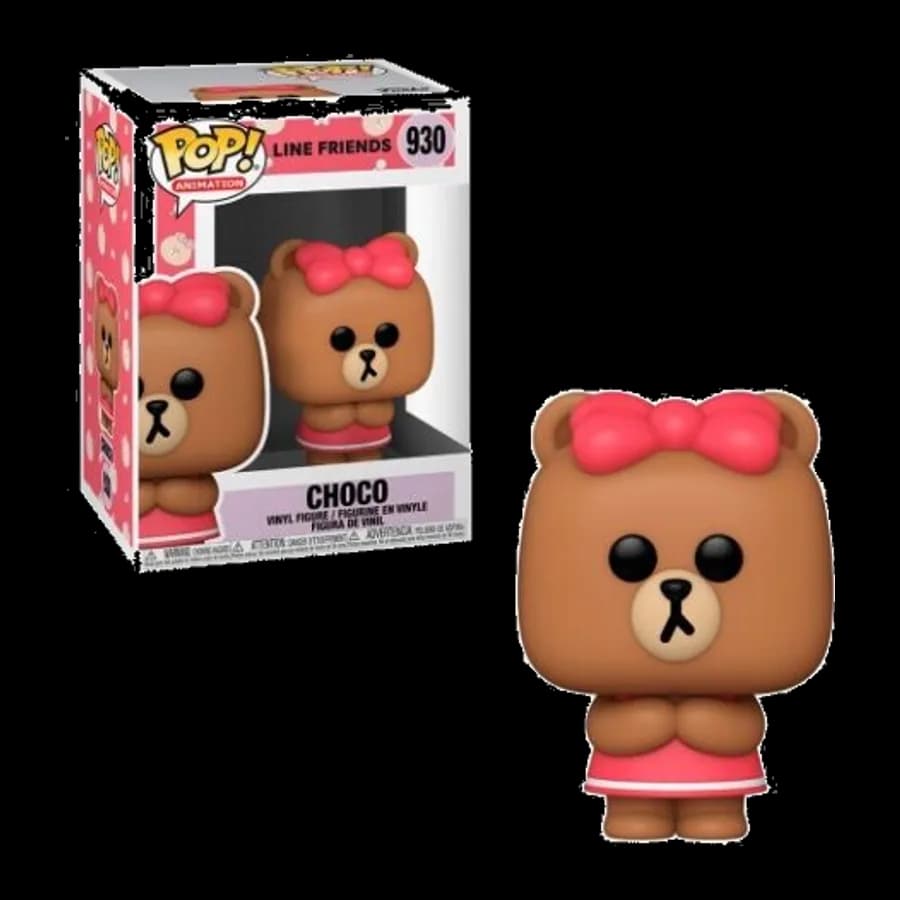 FUNKO POP! ANIMATION - LINE FRIENDS: CHOCO #930 VINYL FIGURE