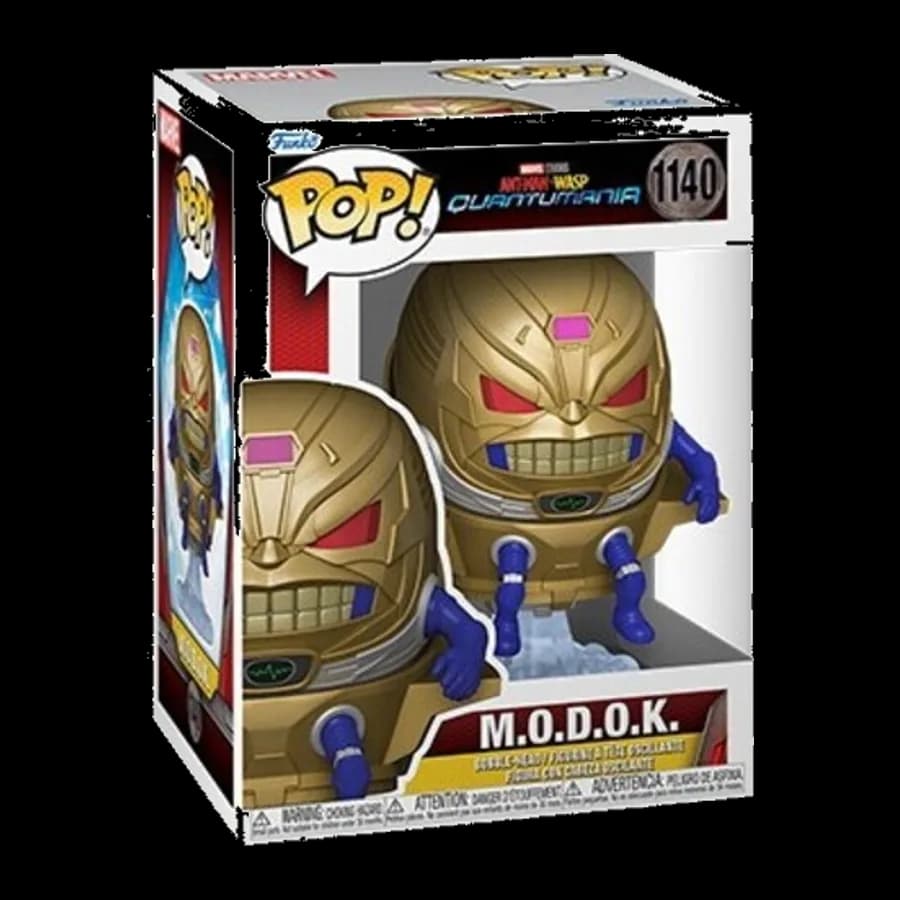 FUNKO POP! MARVEL: ANT MAN WASP QUANTUMANIA - M.O.D.O.K #1140 VINYL FIGURE