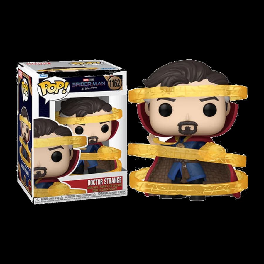 FUNKO POP! MARVEL: SPIDER-MAN NO WAY HOME - DOCTOR STRANGE (SPL) #1162 BOBBLE-HEAD VINYL FIGURE